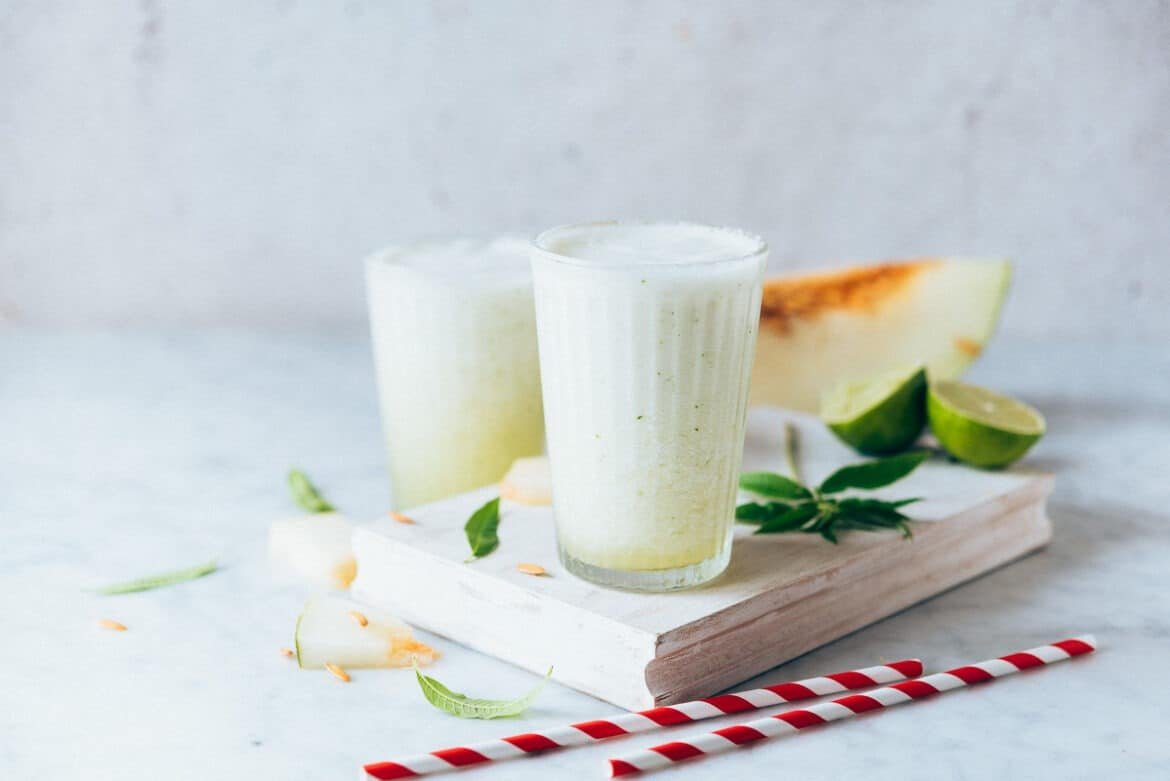 Batido de nueces y avena